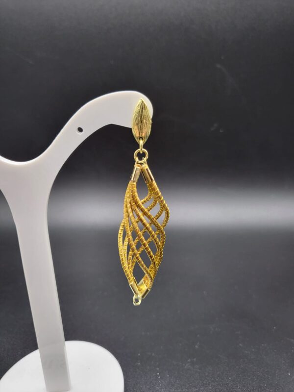Orecchini in capim dourado Diana - immagine 2