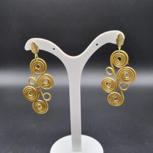 Orecchini in capim dourado Carolina