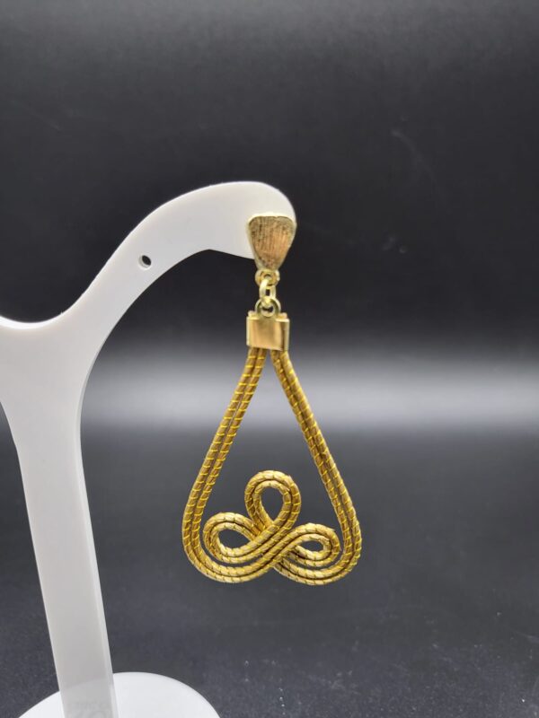 Orecchini in capim dourado Arlette - immagine 2