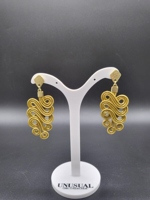 Orecchini in capim dourado Teresa