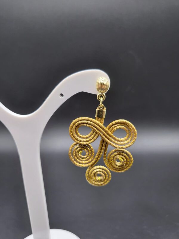 Orecchini in capim dourado Susana - immagine 2