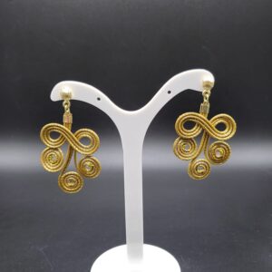 Orecchini in capim dourado Susana