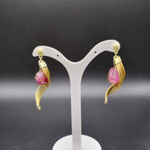 Orecchini in capim dourado Dandara