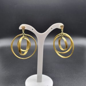 Orecchini in Capim Dourado Globe