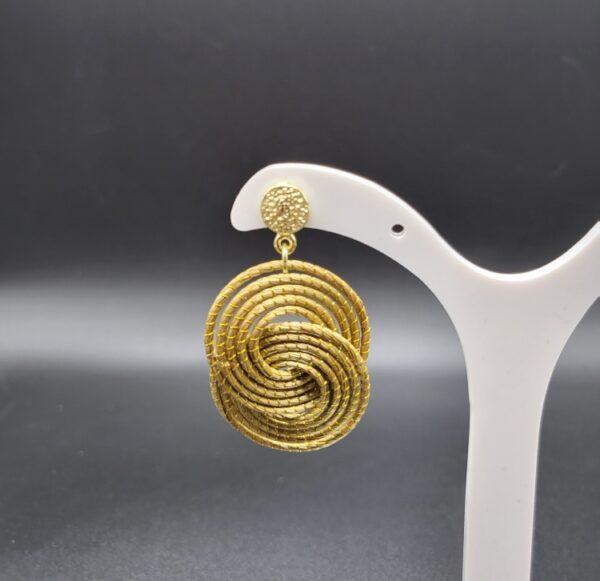 Orecchini in Capim Dourado Ginestra - immagine 2