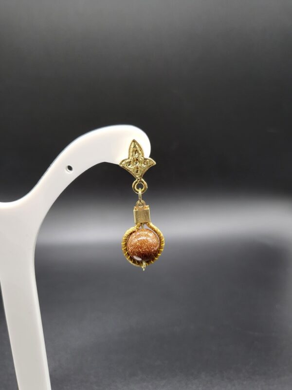 Orecchini in Capim Dourado Marisol - immagine 2