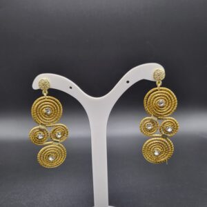 Orecchini in Capim Dourado Fibula