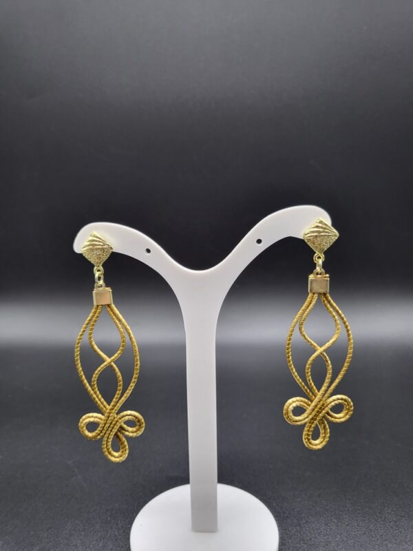 Orecchini in Capim Dourado Fiore