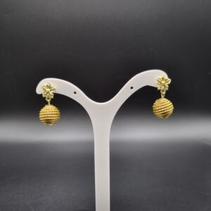 Orecchini in Capim Dourado Bolinha