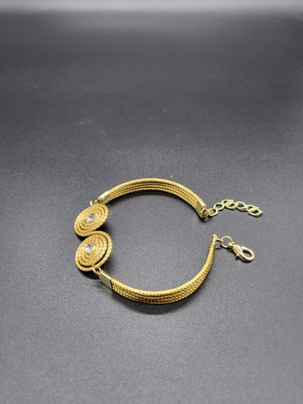 Bracciale in Capim Dourado S semplice - immagine 2