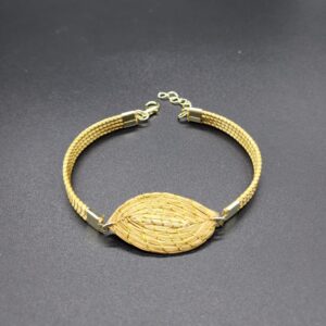 Bracciale in Capim Dourado Folha