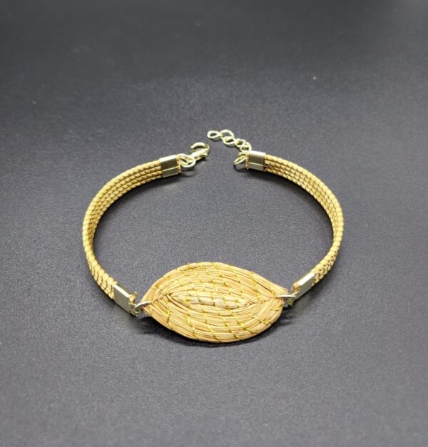 Bracciale in Capim Dourado Folha