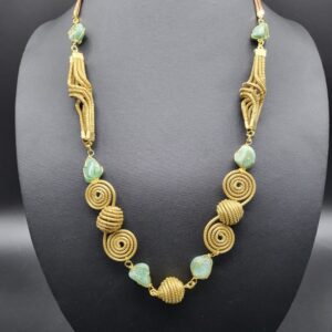 Collana Capim Dourado Beleza