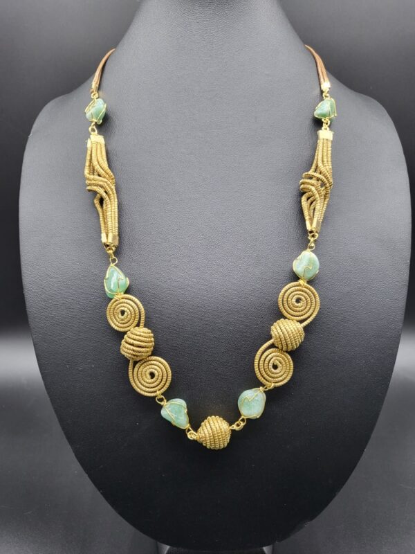Collana Capim Dourado Beleza