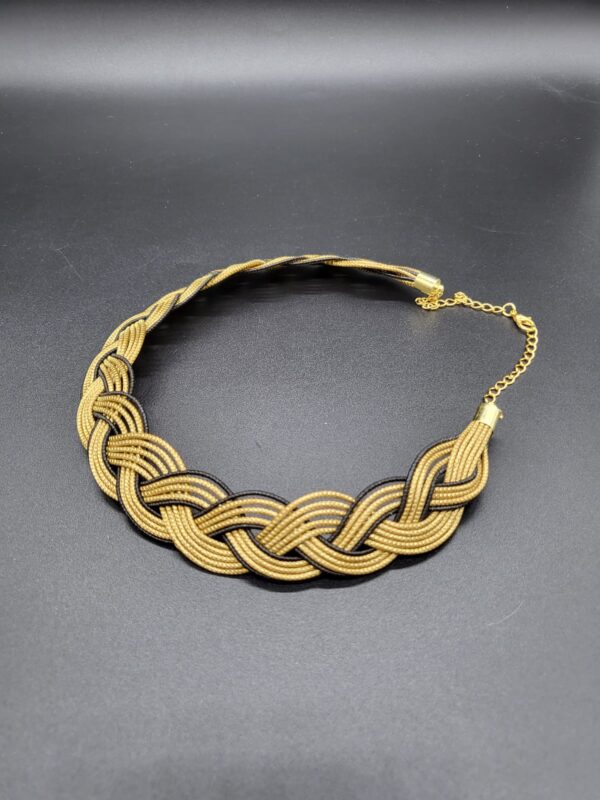 Girocollo Capim Dourado intrecciato N - immagine 2