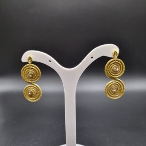 Orecchini in capim dourado Lora