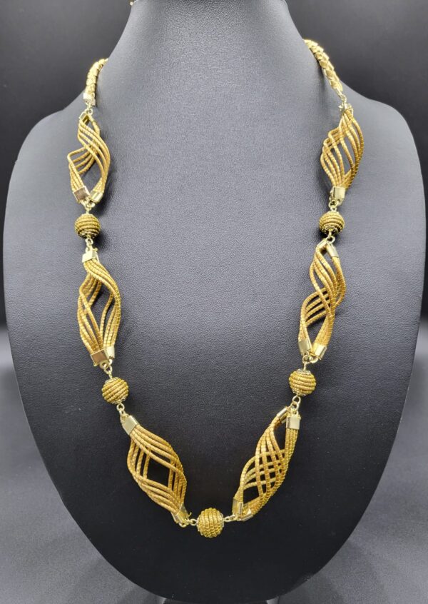 Collana Capim Dourado Florah