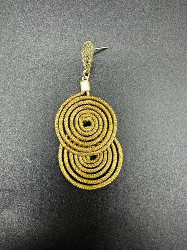 Orecchini in Capim Dourado Cruz - immagine 2