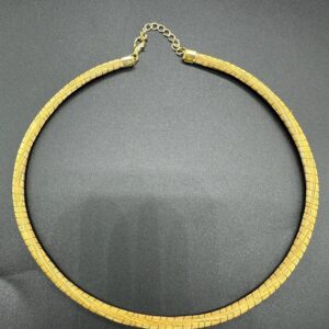Collana Capim Dourado minimal 1 filo