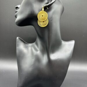 Orecchini in Capim Dourado Cruz